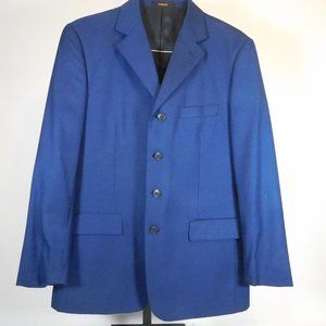 Men's GVB Navy Blue Jacket 40R CL3107 0420